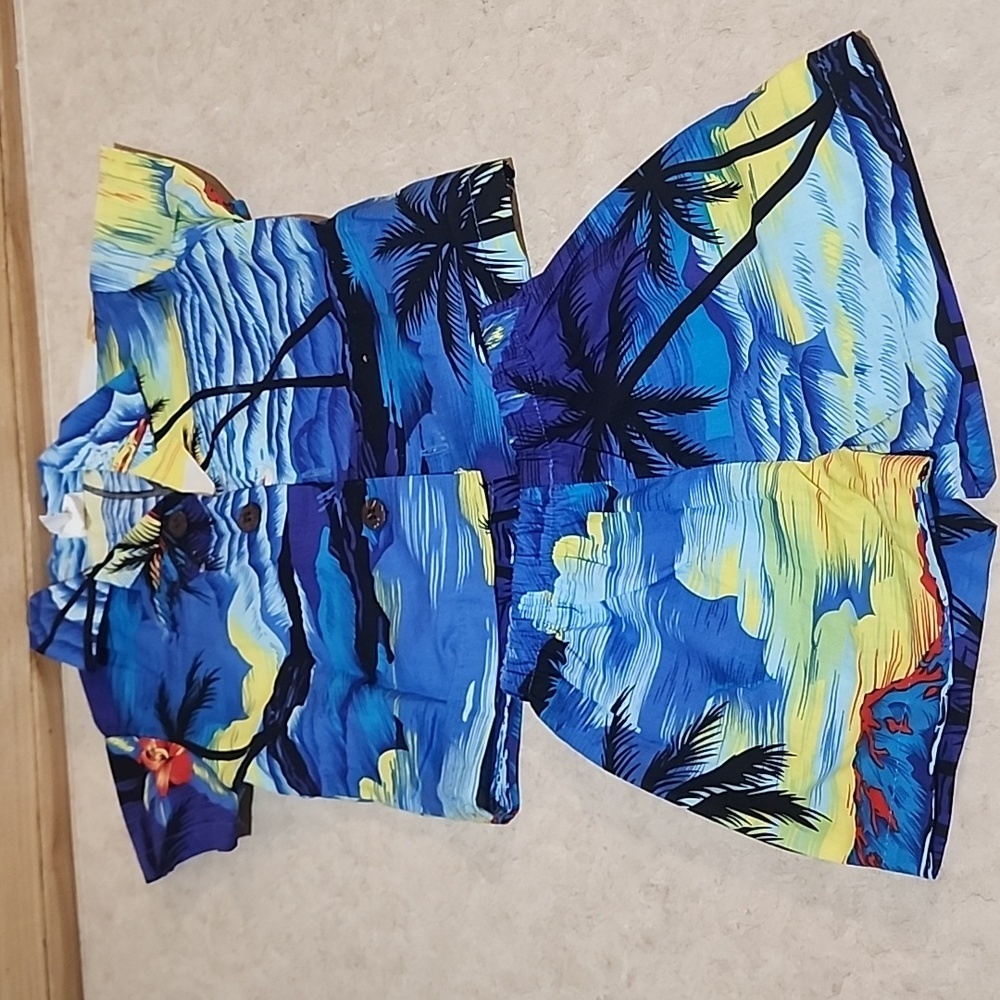 Palmwave Hawaii Wear Outfit Infants Size 6-12 months